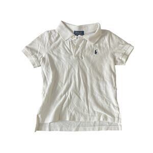 Polo Ralph Lauren 3/3T Girls White Short Sleeve